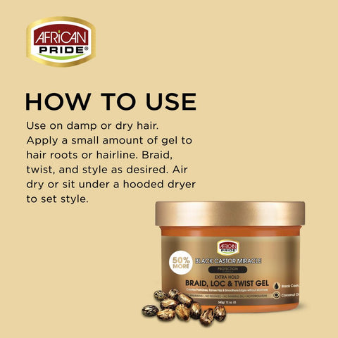 Image of Braid, Loc & Twist Gel Position 5