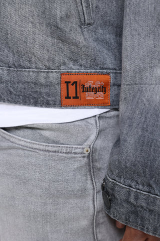 Image of ARTICLE I DENIM UTILITY JACKET Position 5