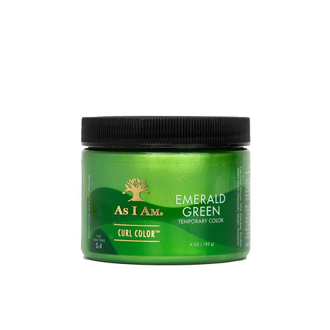 Image of Curl Color Emerald Green Position 3