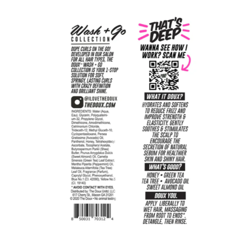 Image of The Doux THAT'S DEEP 5-Minute Deep Conditioner 8 oz Position 2