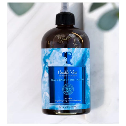 Image of Camille Rose Black Castor Oil & Chebe Scalp Treatment Shampoo - 12 fl oz Position 3