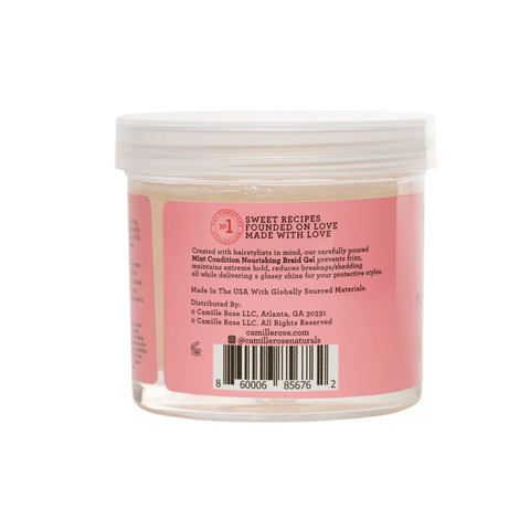 Image of Camille Rose Mint Condition Nourishing Braiding Gel “Extreme Hold 12 OZ Position 3