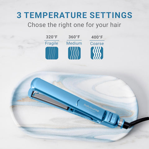 Image of BaBylissPRO Nano Titanium 1" Compact & 1" Ultra-Thin Full SIze Flat Iron Value Set (BNTPP84) Position 6