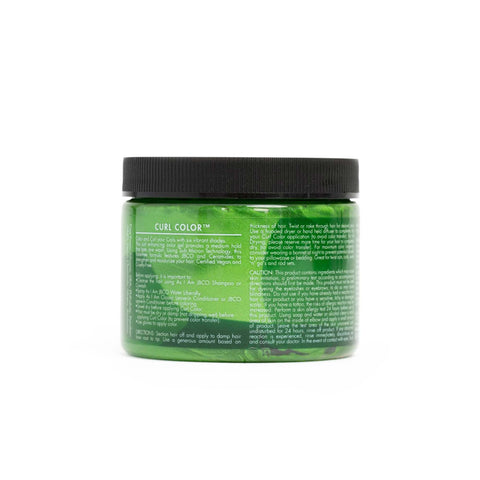 Image of Curl Color Emerald Green Position 4