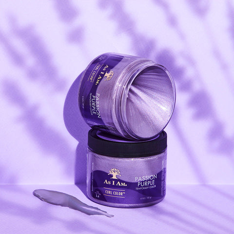 Image of Curl Color Passion Purple Position 1