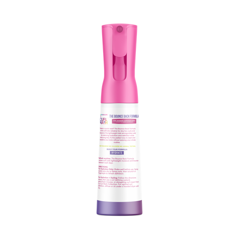Image of Curl Math The Bounce Back Formula - Curl Refresher Continuous Spray 6.7oz Position 6