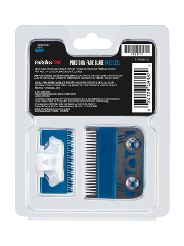 Image of BaBylissPRO MIM Ultra-Thin Blue Clipper Blade #FX8022BL Position 5