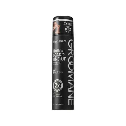 Image of Red PRO GROOMANE Waterproof & Fade-Resistant Temporary Lineup Color Spray (187g/6.6oz) Position 5