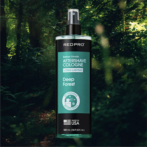 Image of Red PRO GROOMANE Aftershave Cologne (500ml/16.9oz) Position 25