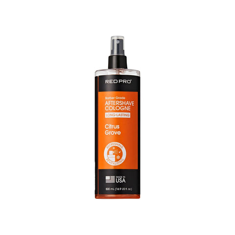 Image of Red PRO GROOMANE Aftershave Cologne (500ml/16.9oz) Position 3