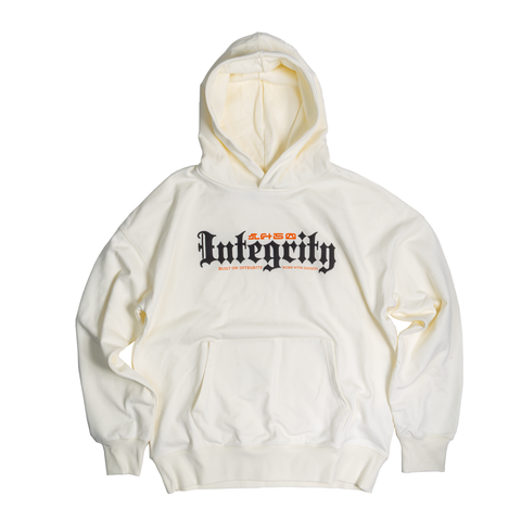 Image of ARTICLE I CORE HOODIE -- OFF WHITE Position 1