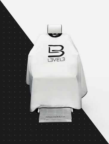 Image of Professional Rubber Neck Cutting Cape Position 9