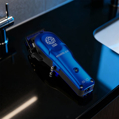 Image of StyleCraft Rebel 2.0 Professional Cordless Hair Clipper w/ Super C4RBN Motor (SC601M) Position 41