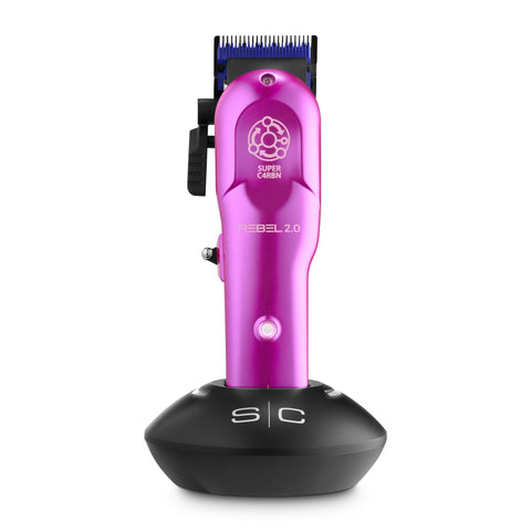 Image of StyleCraft Rebel 2.0 Professional Cordless Hair Clipper w/ Super C4RBN Motor (SC601M) Position 5
