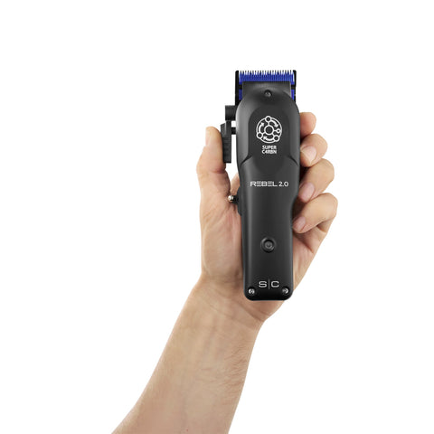 Image of StyleCraft Rebel 2.0 Professional Cordless Hair Clipper w/ Super C4RBN Motor (SC601M) Position 26