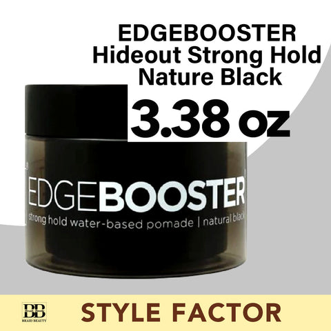 Image of Style Factor EDGEBOOSTER Hideout Strong Hold Nature Black 3.38 oz Position 2