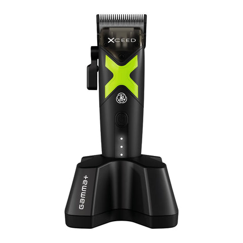 Image of Gamma+ XCEED IN2 Vector Motor Cordless Clipper + Trimmer + Double Foil Shaver Value Set (GP609B/GP418B/GP803B) Position 3