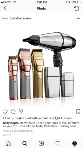 Image of Babyliss Rose Gold FX 870RG