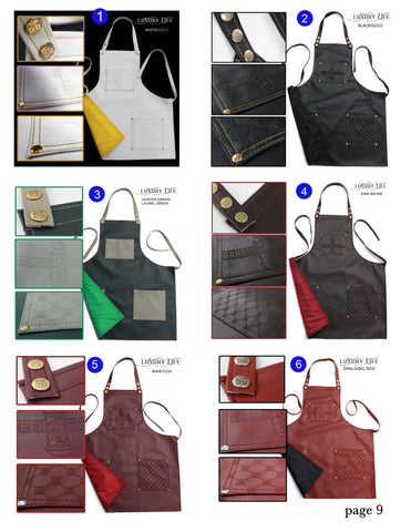 Image of Barber Geeks “Luxury Life” Apron