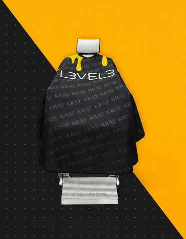 Image of Professional Rubber Neck Cutting Cape Position 8