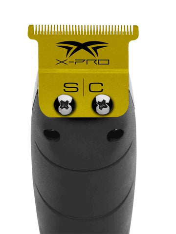 Image of StyleCraft Fixed X-Pro Gold Titanium Trimmer Blade with DLC The One Deep Tooth Cutter Position 2