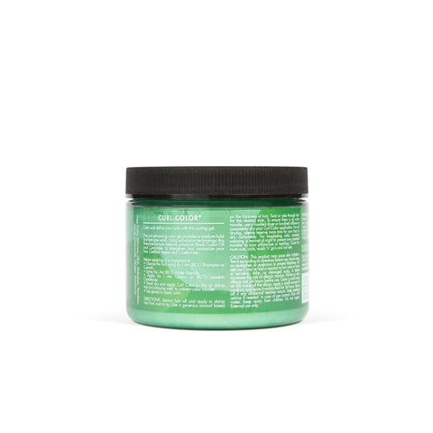 Image of Curl Color Jade Green Position 4