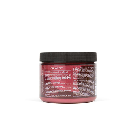Image of Curl Color Burgundy Position 4