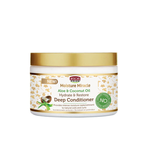 Image of Aloe & Coconut Oil Deep Conditioner, 12oz Position 1