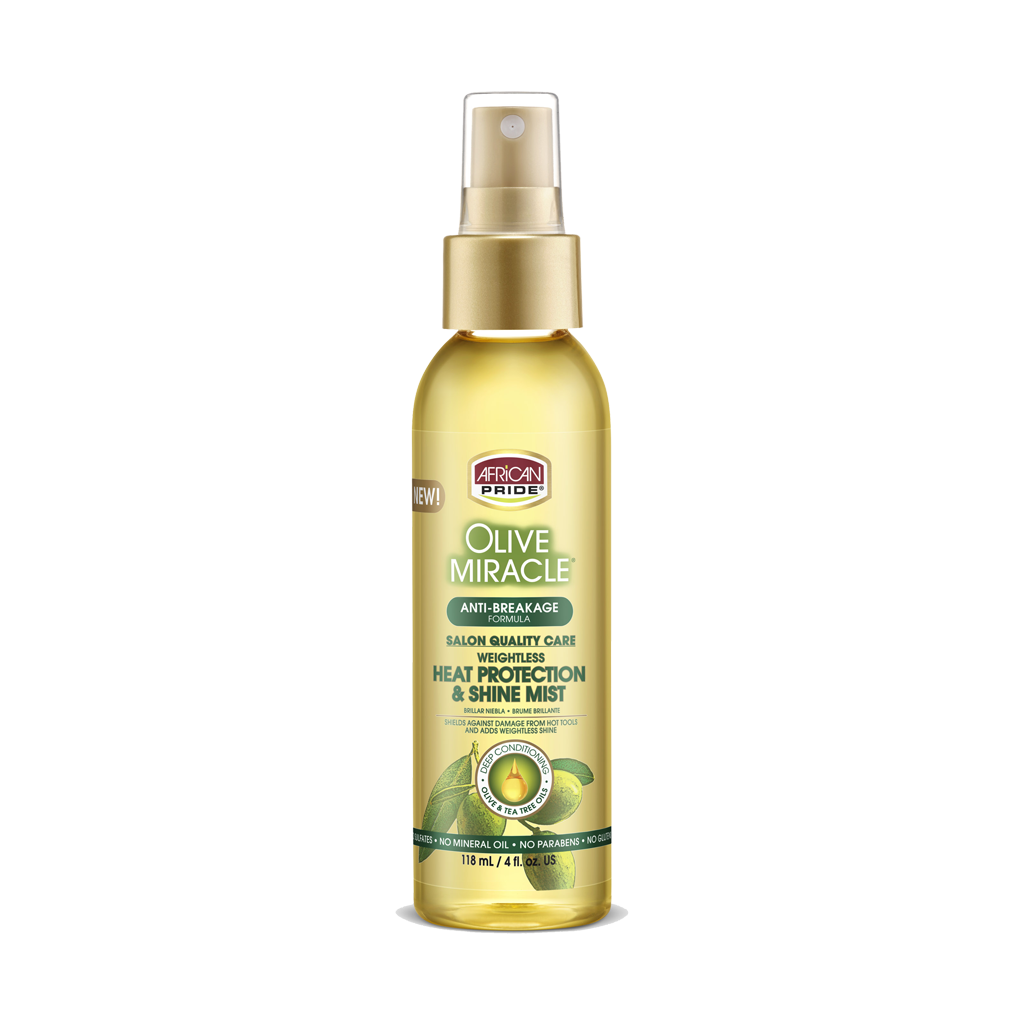 Heat Protection & Shine Mist Position 1