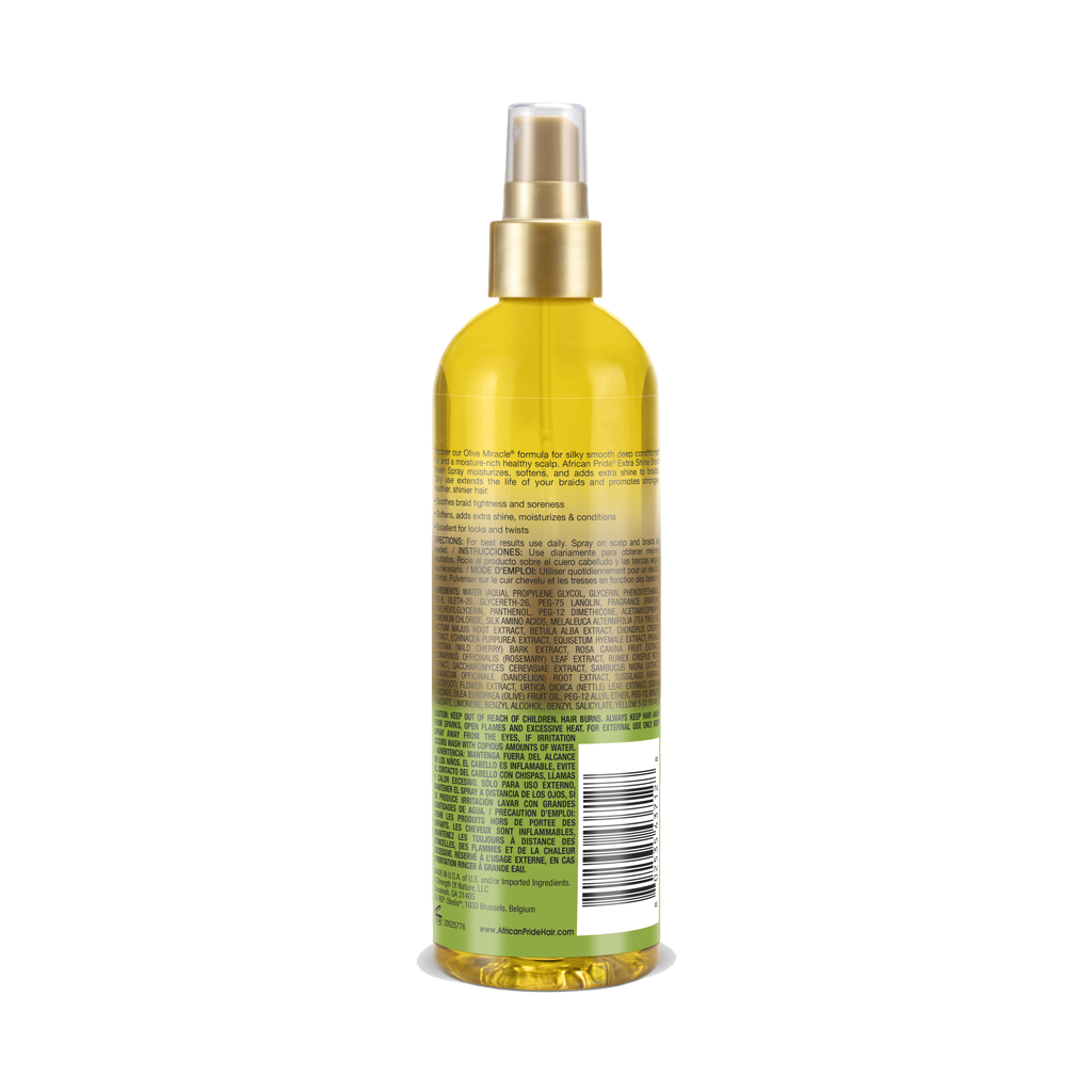 Extra Shine Braid Sheen Spray Position 2