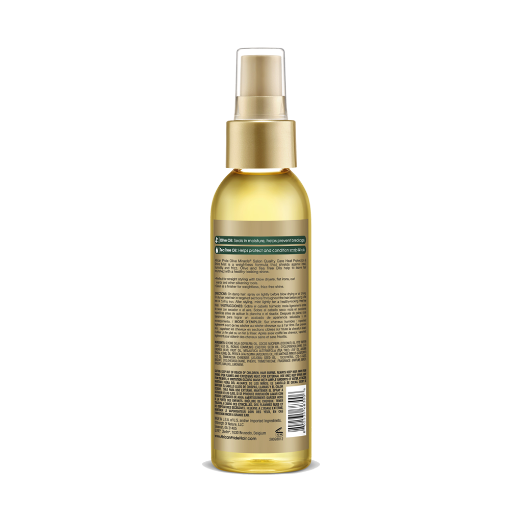 Heat Protection & Shine Mist Position 2