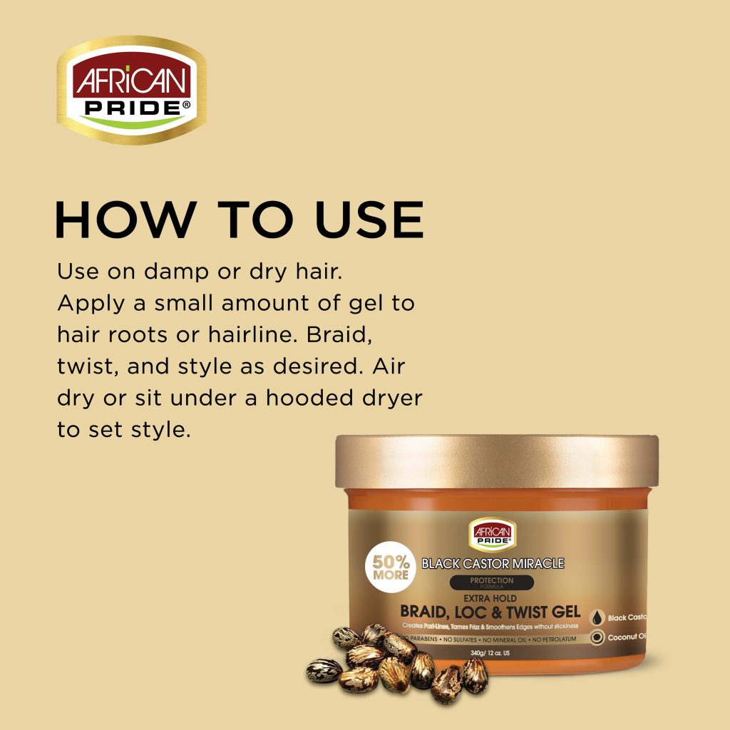 Braid, Loc & Twist Gel Position 5