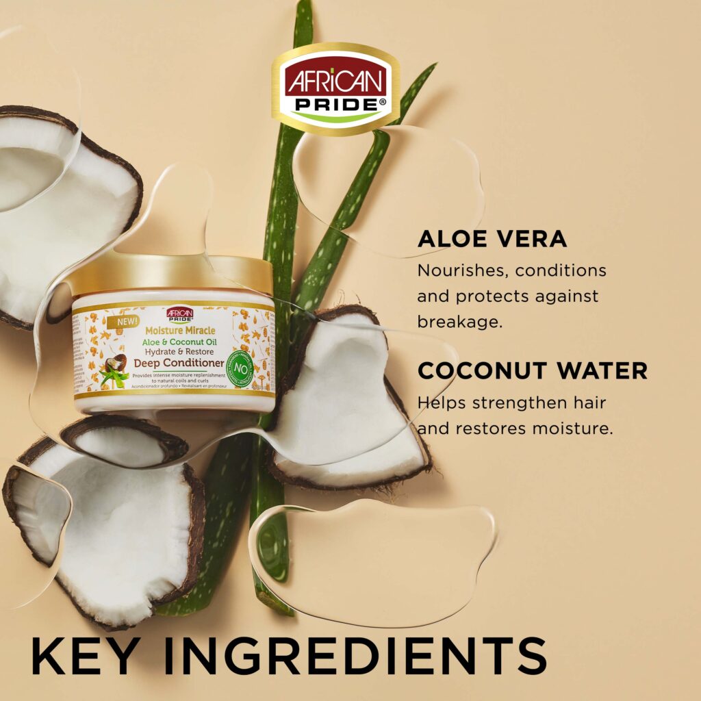 Aloe & Coconut Oil Deep Conditioner, 12oz Position 5