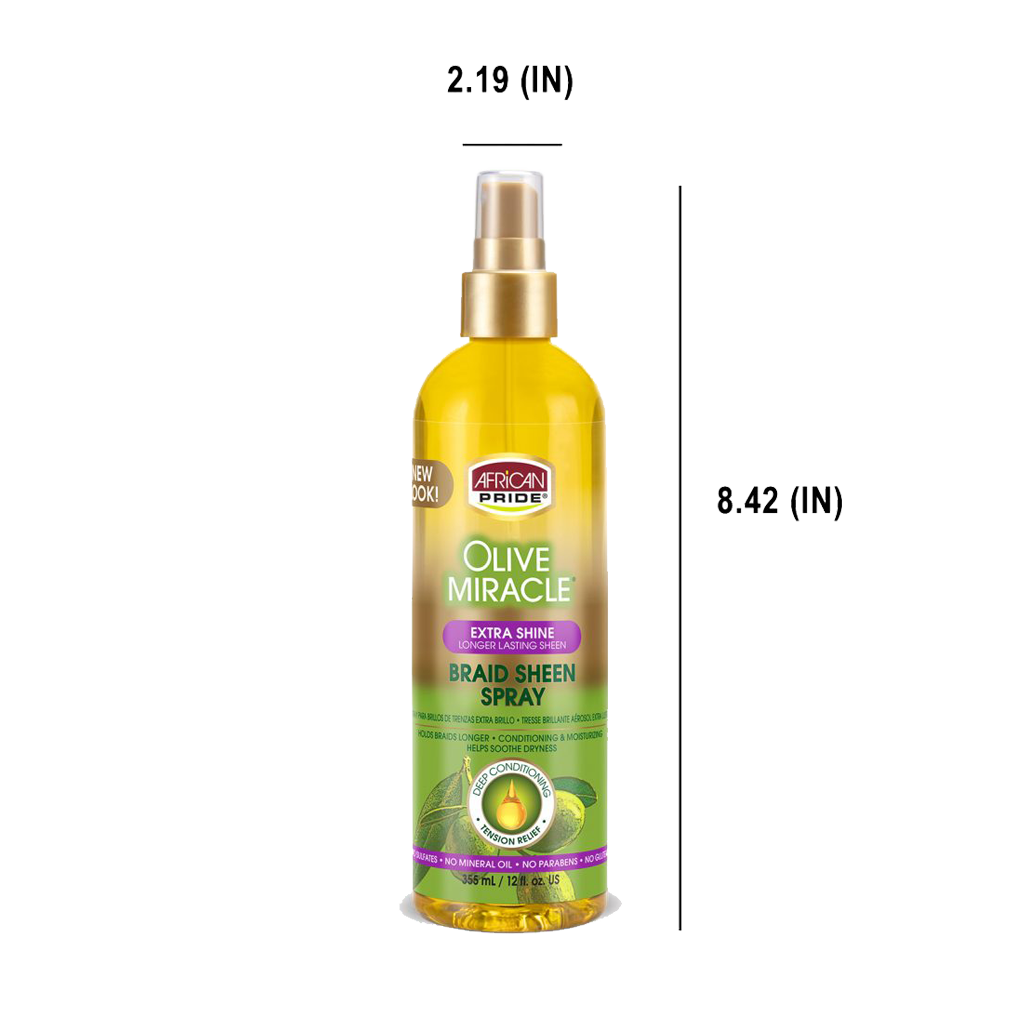 Extra Shine Braid Sheen Spray Position 7
