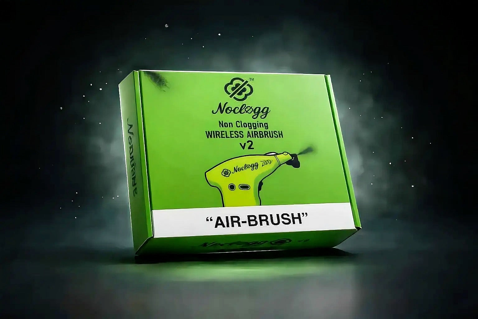 New! NoClogg AirBrush 2.0 Position 1