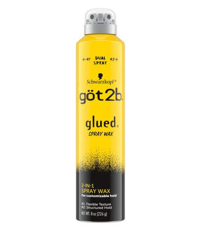 Image of Got2b Glued 2-in-1 Spray Wax 8 oz Position 1