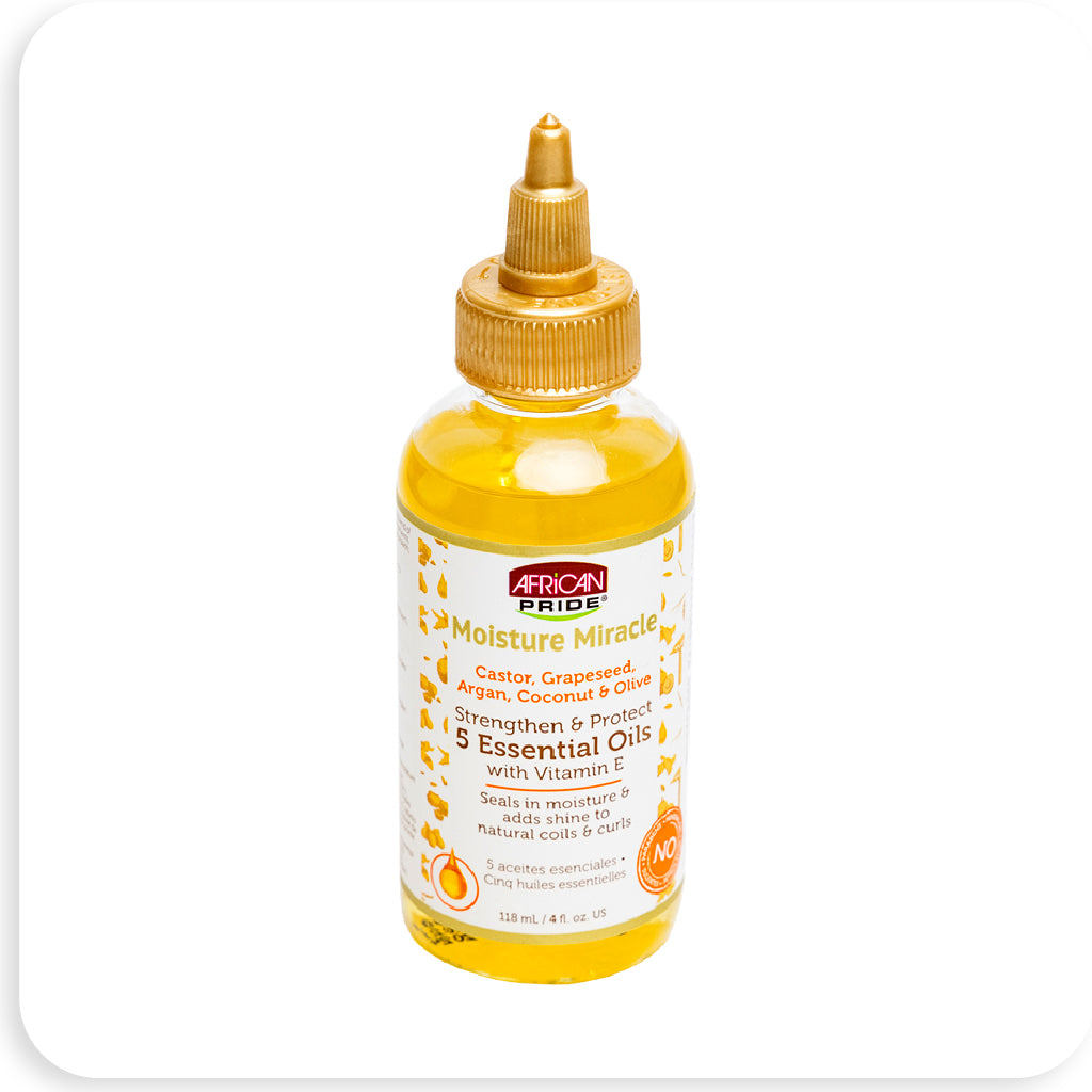 African Pride 4 oz. Moisture Miracle Vitamin Hair Oil Position 1