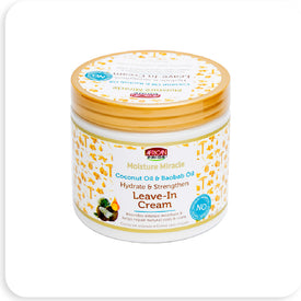 African Pride Moisture Miracle Coconut Oil & Baobab Oil Leave-In Cream 15 oz Position 1