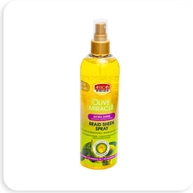 African Pride Olive Miracle Braid Sheen Spray 12 fl oz  Position 1