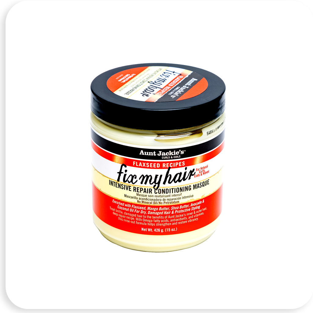 Aunt Jackie's Fix My Hair Intensive Repair Conditioning Masque - 15 oz Position 1