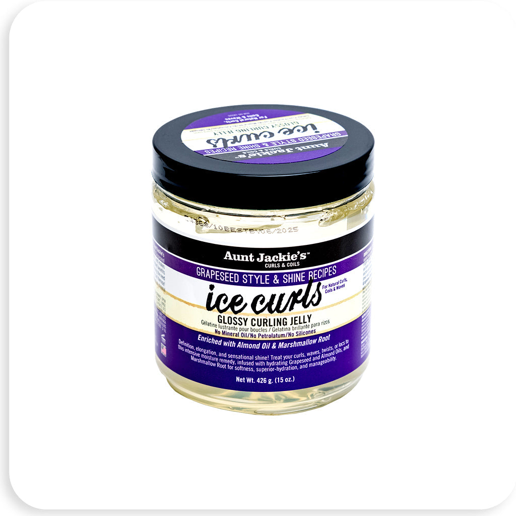 Aunt Jackie's Grapeseed Ice Curls Glossy Curling Jelly 15 oz Position 1
