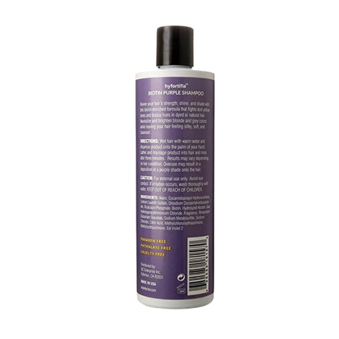 Image of Style Factor hyfortifia™ Biotin Purple Shampoo 12 FL OZ Position 2