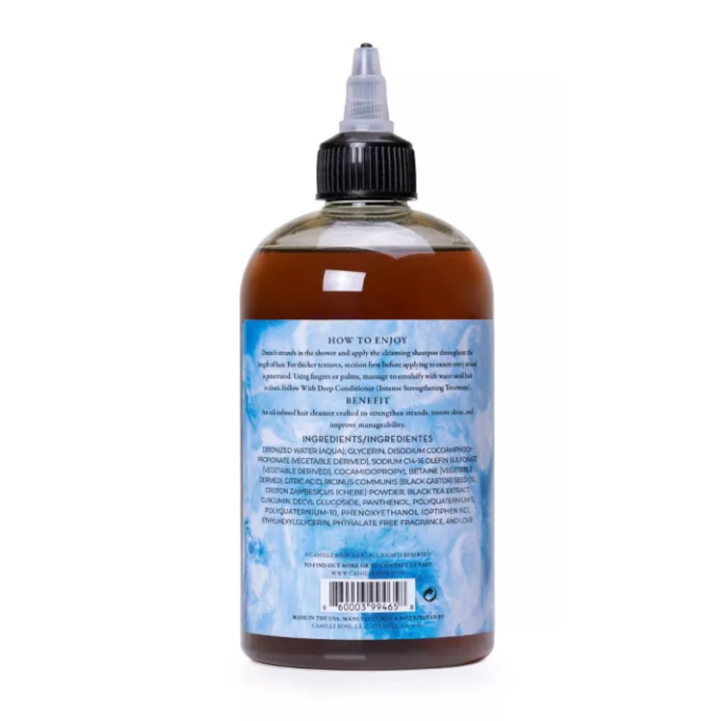 Camille Rose Black Castor Oil & Chebe Scalp Treatment Shampoo - 12 fl oz Position 2