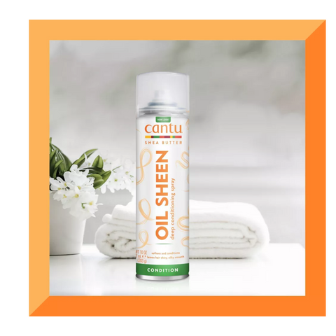 Image of Cantu Shea Butter Oil Sheen Deep Conditioning Spray 10oz Position 3