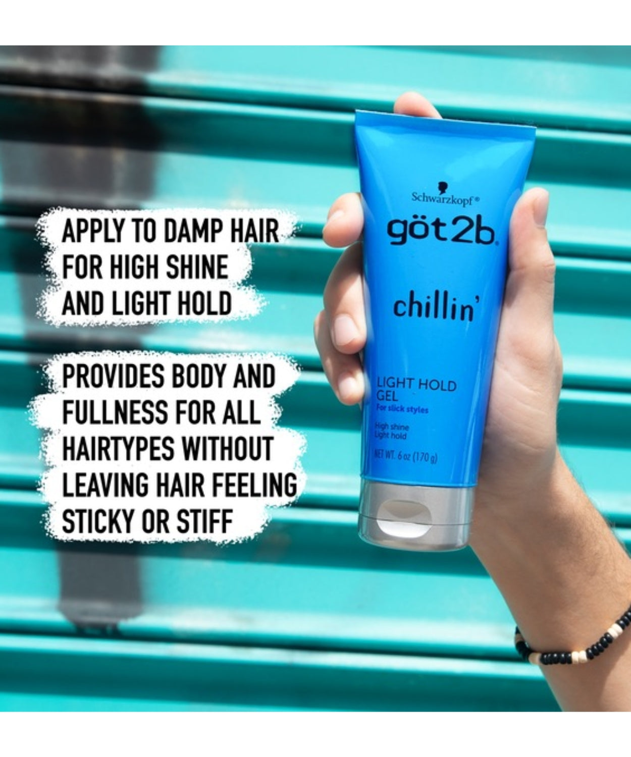 Got2b Chillin' Light Hold Gel 6 oz Position 5