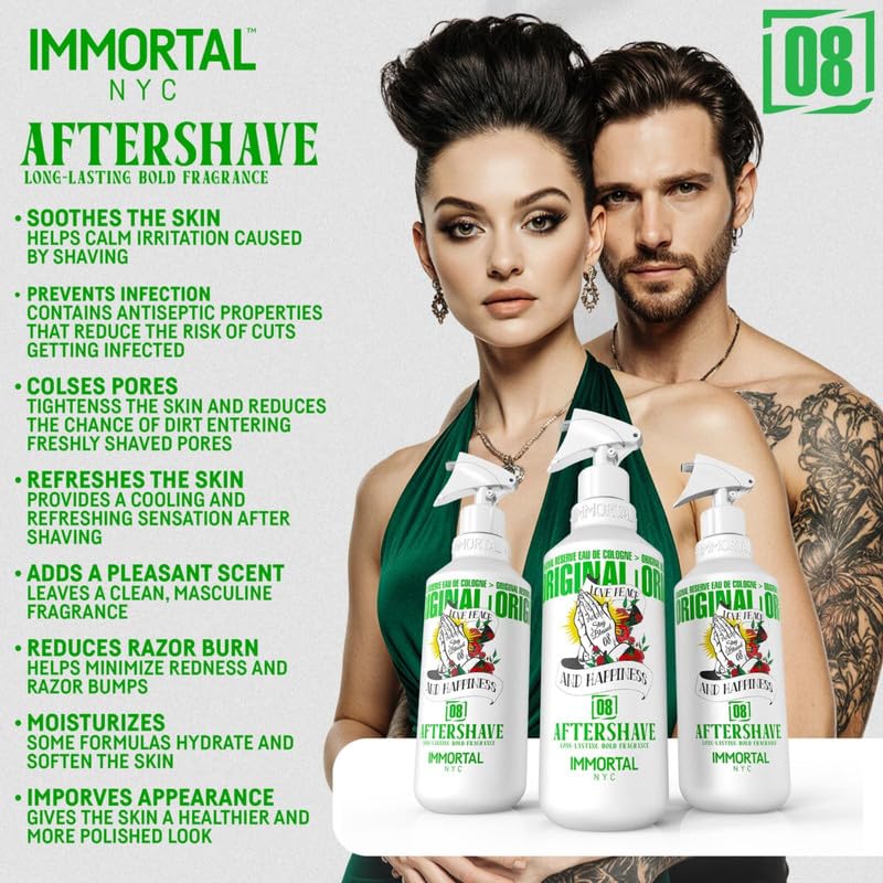 Immortal NYC Stay Blessed Aftershave (500ml) Position 38