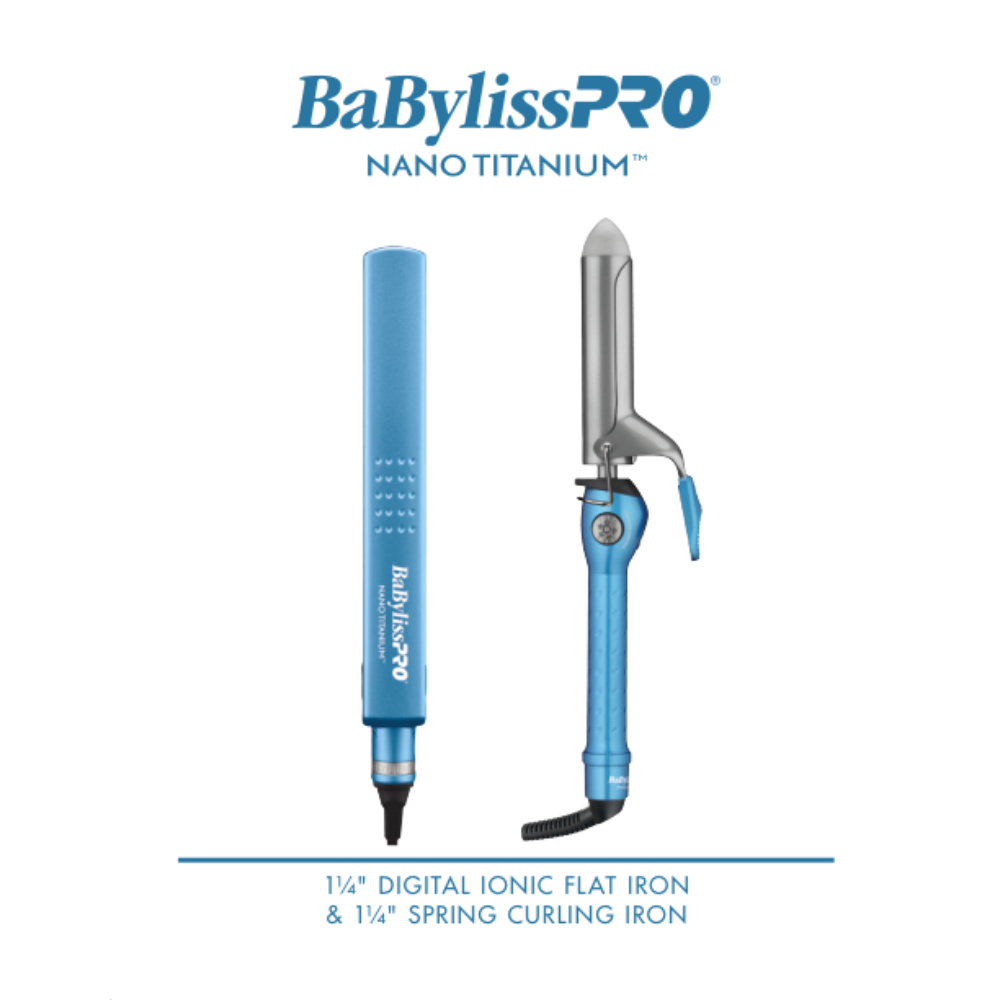 BABYLISSPRO NANO 1¼" FLAT IRON + 1¼" CURL IRON | BNTPP98 Position 4