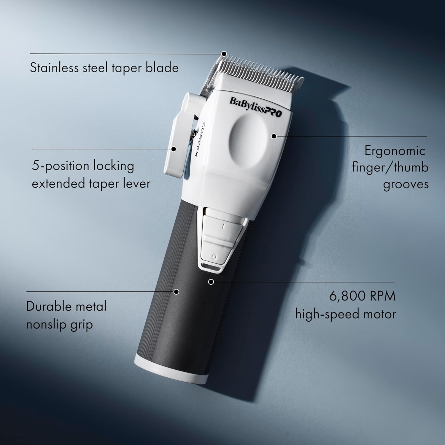 BaBylissPRO COREFX Clipper & Trimmer Value Set (FXCORE2PC) Position 8