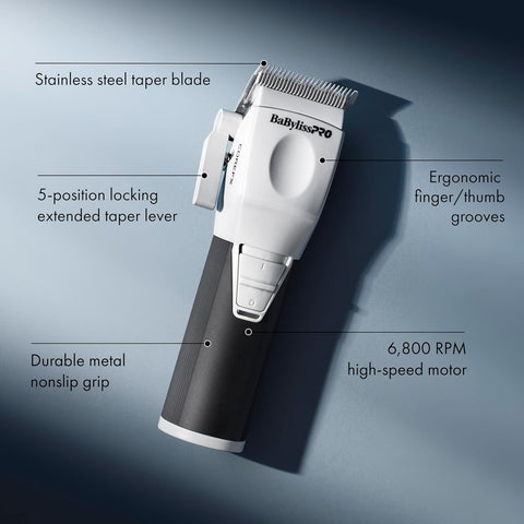 Image of BaBylissPRO COREFX Clipper & Trimmer Value Set (FXCORE2PC) Position 8