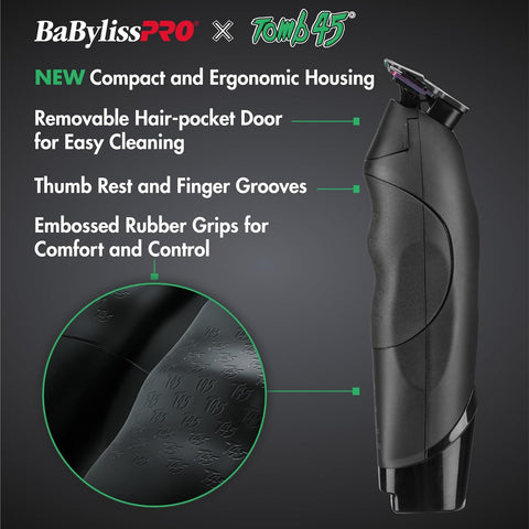 Image of BaBylissPRO x Tomb45 Wireless-Charging Clipper & Trimmer Value Set (FXT45PPK) Position 3